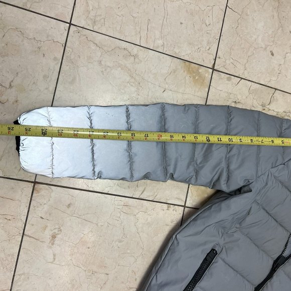 Sonneti London Kids Grey Reflective Puffer Jacket - Picture 6 of 11